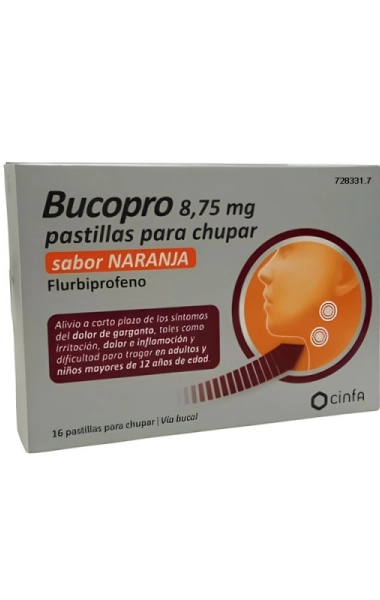 Bucopro 8.75mg naranja