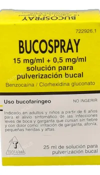Bucospray aerosol