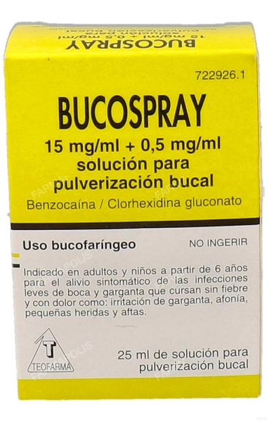 Bucospray aerosol Bucospray aerosol