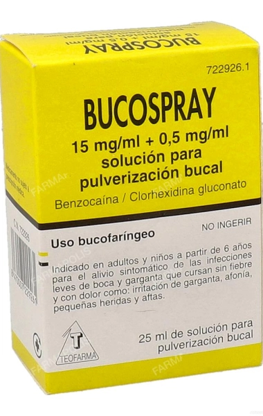 Bucospray aerosol