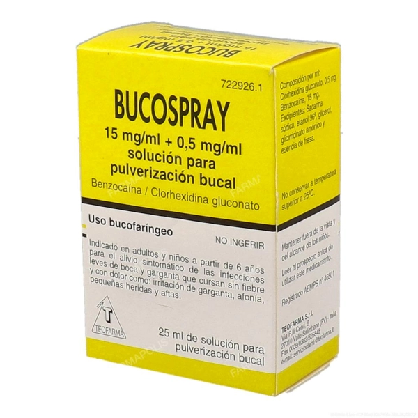 Bucospray aerosol