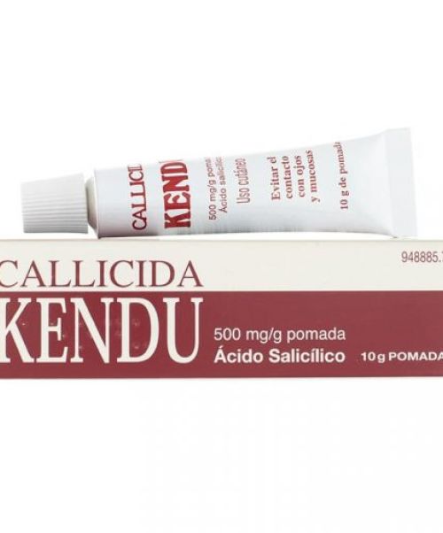 Callicida Kendu 500mg/g - Pomada con efecto queratolítico que ayuda a la eliminación de callos, durezas y ojos de gallo.