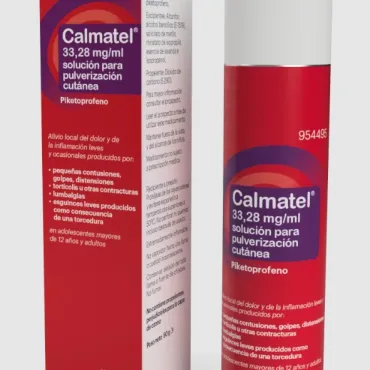  - Antiinflamatorio que alivia el dolor articular y muscular. Está compuesta por piketoprofeno que es un antiinflamatorio de acción local, indicada en esguinces, golpes, torceduras y lesiones musculares.