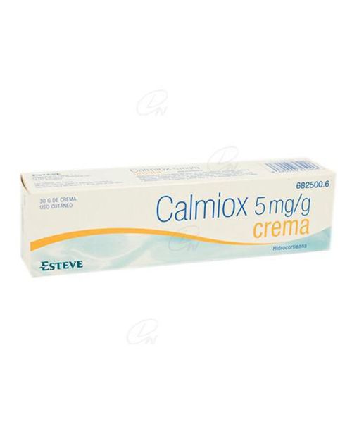 Calmiox 5mg/g - Es una crema con un corticoide antiinflamatoria válida para prurito, dermatitis y picaduras de insectos. 