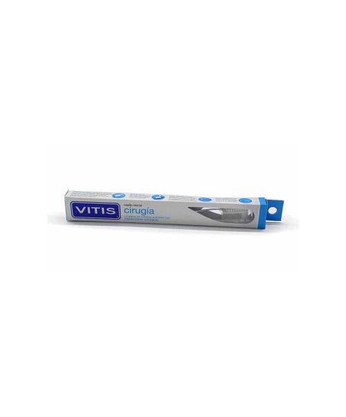 Cepillo dental Vitis adulto ultrasuave - Es un cepillo con filamentos extrasuaves, diseñado especialmente para la higiene bucal en los periodos posquirúrgicos.