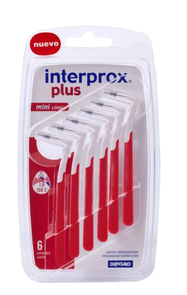 Cepillo dental Interprox plus mini cónico 