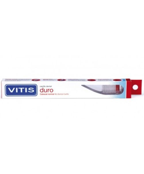Cepillo Vitis duro - Es un cepillo con filamentos duros diseñado para eliminar eficazmente el biofilm oral (placa bacteriana).