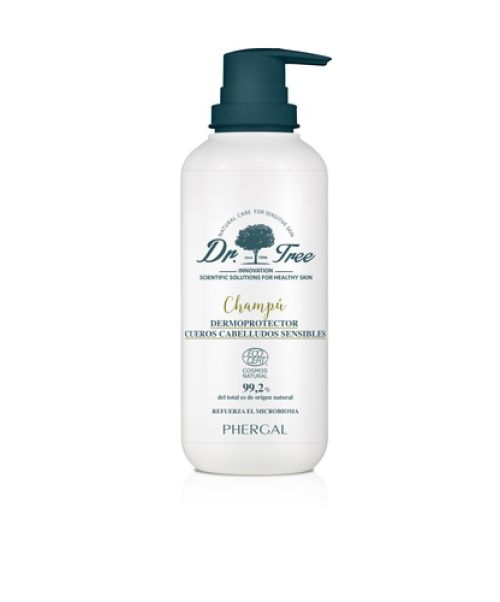 Champú Dermoprotector - Champú dermoprotector para cueros cabelludos sensibles. Limpia delicadamente a la vez que aporta fuerza y brillo de forma natural.