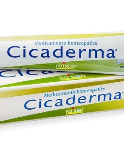 Cicaderma  - Es un medicamento homeopático que actúa como protector cutáneo, utilizado tradicionalmente para el alivio de la irritación de la piel: pequeñas heridas y cortes superficiales, quemaduras leves, picaduras de insectos, eritemas y rasguños.