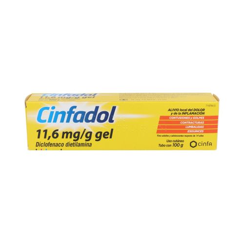  - Gel que alivia el dolor y las molestias oseas y musculares leves producidas por golpes o contusiones.