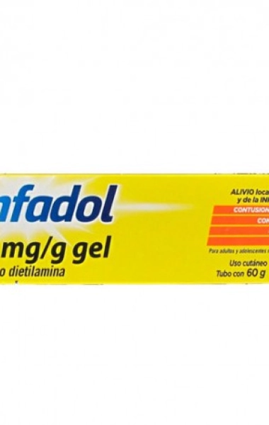 Cinfadol 11,6 mg/g 