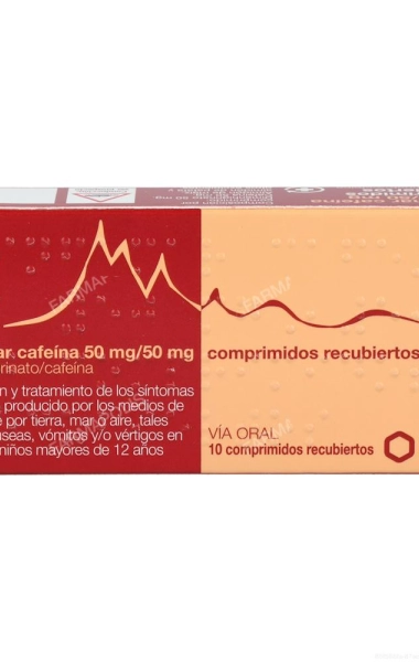 Cinfamar cafeina 50/50 mg