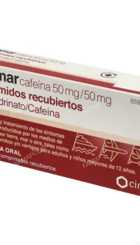 Cinfamar cafeina 50/50 mg