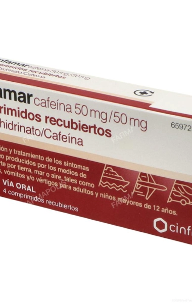 Cinfamar cafeina 50/50 mg Cinfamar cafeina 50/50 mg
