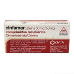 Cinfamar cafeina 50/50 mg