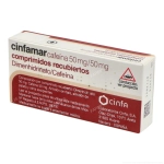Cinfamar cafeina 50/50 mg