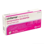 Cinfamar infantil 25mg