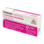 Cinfamar infantil 25mg