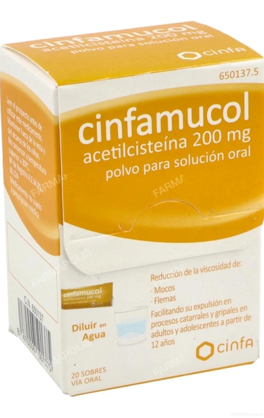 Cinfamucol 200 mg