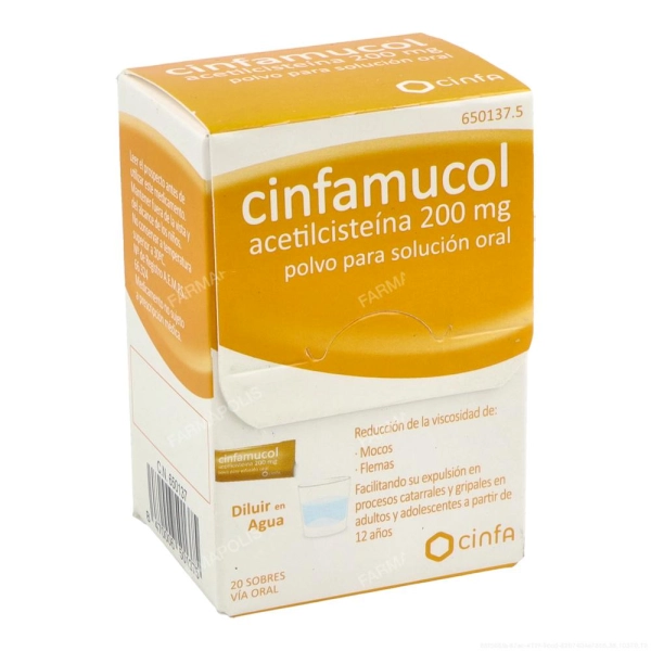 Cinfamucol 200 mg