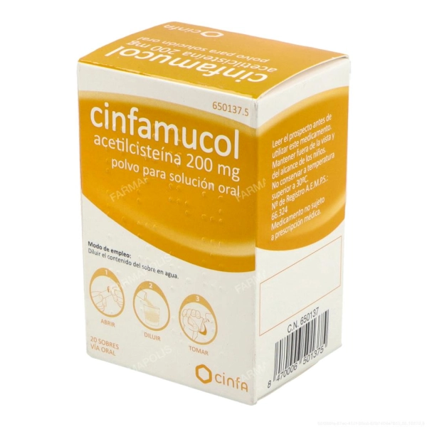Cinfamucol 200 mg