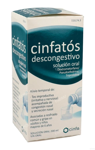 Cinfatos descongestivo 