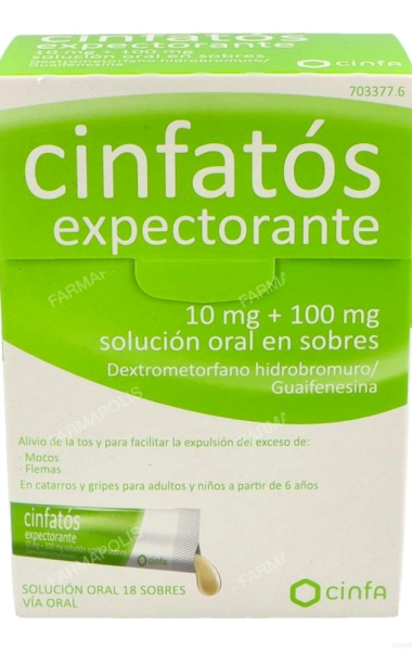 Cinfatos expectorante 10/100mg Cinfatos expectorante 10/100mg