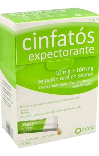 Cinfatos expectorante 10/100mg 