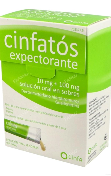 Cinfatos expectorante 10/100mg 