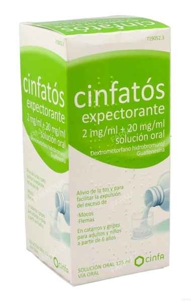 Cinfatos expectorante