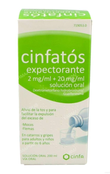 Cinfatos expectorante