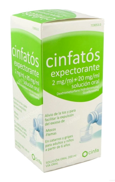 Cinfatos expectorante