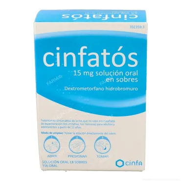  - Es una solución oral en monodosis que calma la tos y el picor de garganta. Válidas para la tos seca, nerviosa e irritativa.