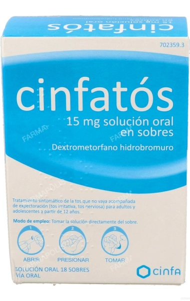 Cinfatos solución oral 15mg Cinfatos solución oral 15mg