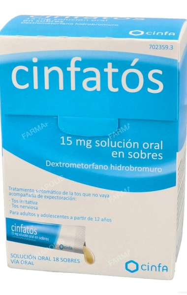 Cinfatos solución oral 15mg