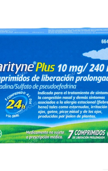 Clarityne plus 10/240 mg 