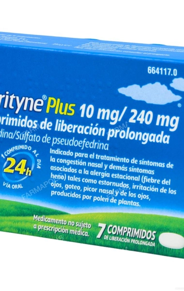 Clarityne plus 10/240 mg 