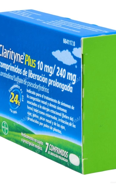 Clarityne plus 10/240 mg 
