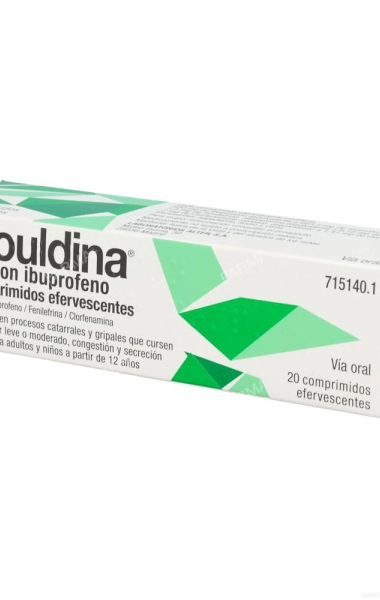 Couldina con Ibuprofeno