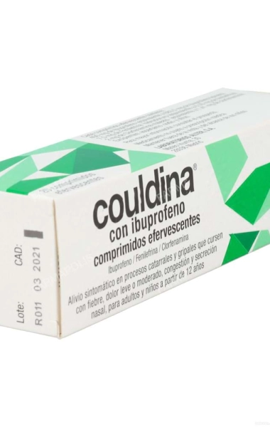 Couldina con Ibuprofeno