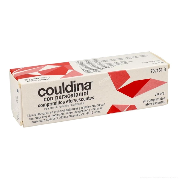 Couldina con paracetamol Couldina con paracetamol