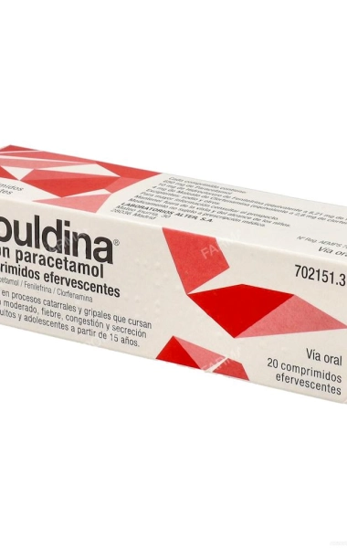 Couldina con paracetamol