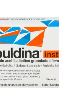 Couldina instant con Ácido Acetilsalicílico