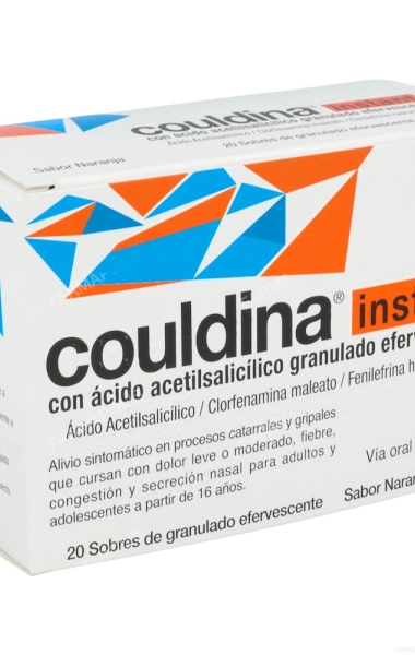 Couldina instant con Ácido Acetilsalicílico