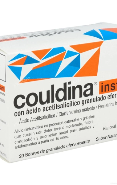 Couldina instant con Ácido Acetilsalicílico