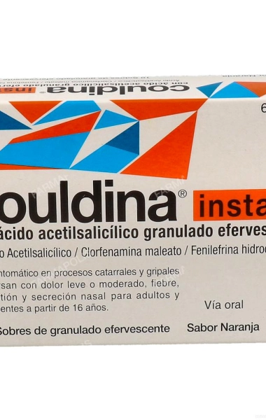 Couldina instant con Ácido Acetilsalicílico
