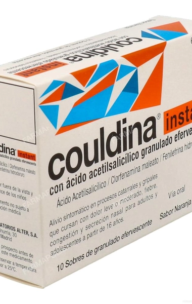 Couldina instant con Ácido Acetilsalicílico