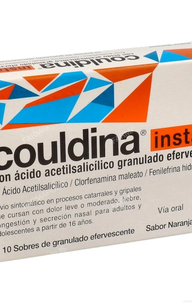 Couldina instant con Ácido Acetilsalicílico