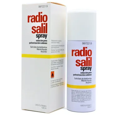  - Es un spray antiinflamatorio que alivia los dolores musculares y articulares. Ideal como botiquín para deportistas ya que es válido para esguinces, torceduras, contusiones y golpes.