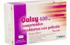  - Antiinflamatorio vía oral (ibuprofeno) . Se usan para el dolor de garganta (anginas), dolor de cabeza, fiebre, dolores musculares y menstruales.